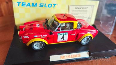 Slot car Abarth in resina 