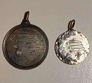 Coppia Medaglie Aviazione Forlì 