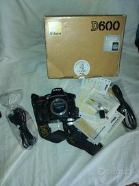 Nikon d600 aggiornata ad610 