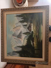 Cornice con paesaggio