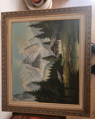 Cornice con paesaggio