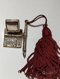 Ciondolo Charm Computer Vintage in Argento 925 - 