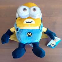 Morbido peluche Minion supereroe Super Hero 27 cm