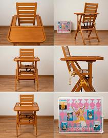 Sediolone/seggiolone Foppapedretti con scatola