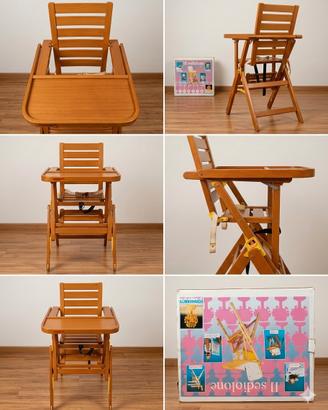 Sediolone/seggiolone Foppapedretti con scatola