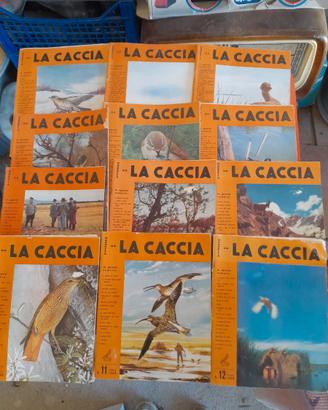 GAZZETTA DE LA CACCIA , ANNATA COMPLETA 1960