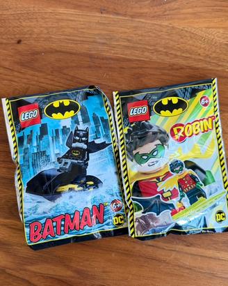 LEGO DcComics- Batman 212224 + Robin 212114