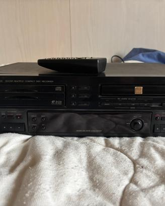 Lettore registratore cd 3 vani + 1 JVC XL-R5000