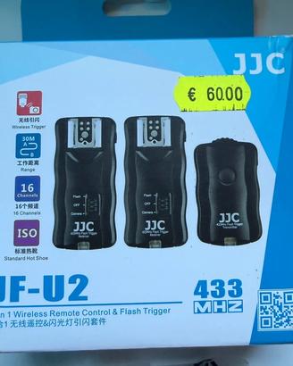 JJC JF-U2 flash trigger telecomando wireless