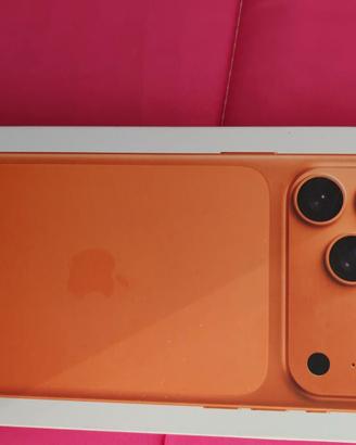 Scatola iPhone 17 Pro Max Arancio – vuota completa
