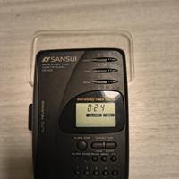 walkman sansui e audiocassette 