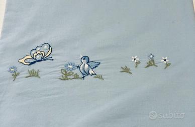 Lenzuolino culla solo sopra