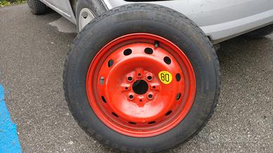 Ruotino a 4 dadi 135 80 R14