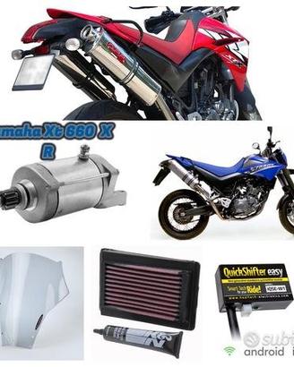 Yamaha Xt 660 X R trasmissione mono plexi freni