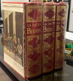 La sacra bibbia illustrata 3 volumi