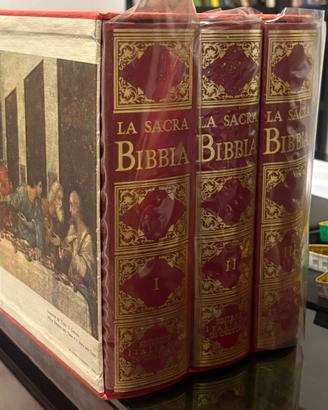 La sacra bibbia illustrata 3 volumi