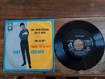 45 giri Cliff Richard Non dimenticare chi ti ama