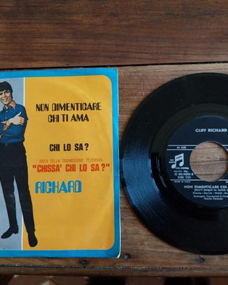 45 giri Cliff Richard Non dimenticare chi ti ama