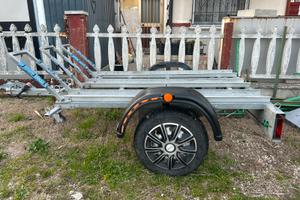 Carrello moto 3 posri