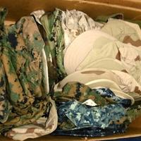 50 berretti militari americani, misto mimetici