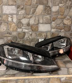 Coppia fari originali vw golf 7.5 hella oem h7/h9