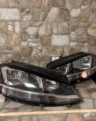 Coppia fari originali vw golf 7.5 hella oem h7/h9