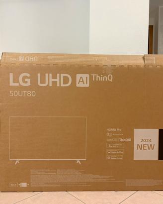 TV LG 50” 4K UHD - pari al nuovo