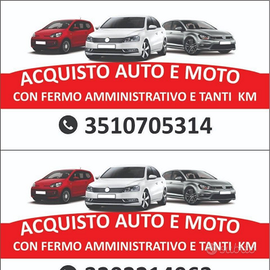 Auto e moto con fermo amministrativo