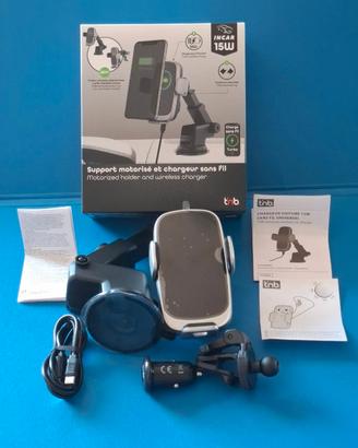 SUPPORTO AUTO MOTORIZZ CELLULARE TNB 15W (NUOVO)