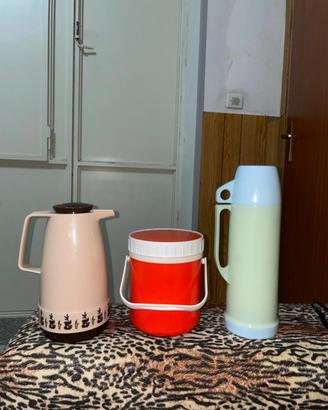 set 3 thermos vintage