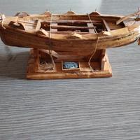 Gozzo in legno modellino