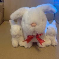 Peluche coniglietti bianchi