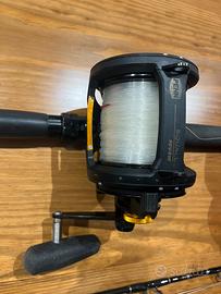 Italcanna Raissa 50lb+Mulinello penn squall 50vsw