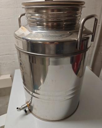 Fusto in Acciai INOX - 25 litri