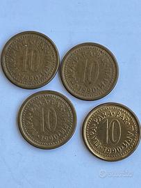 Lotto Monete Vintage Jugoslavia - Dinar e Para