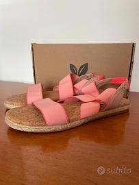 Sandalo donna suola sughero