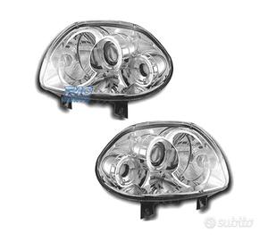 FARI PER RENAULT CLIO 98-01 ANGEL EYES FONDO CROMA