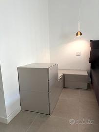 Novamobile - gruppo easy  opaco magnolia