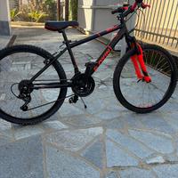 Bicicletta Mtb Rockrider st 500 24 pollici