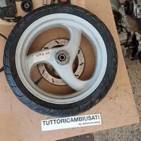 cerchio anteriore con disco piaggio nrg mc2 mc3