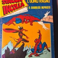🕸️ L’Uomo Ragno Stacca Incolla Malipiero Anni ’70