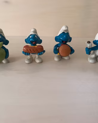 Lotto puffi schleich anni 80