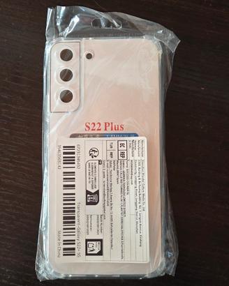 cover custodia trasparente Samsung S22 plus