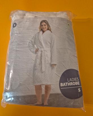 Accappatoio vestaglia donna bianco TG S