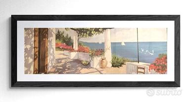 Poster veduta marina   - arte classica