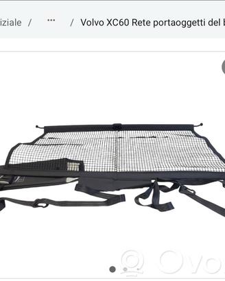 Volvo XC60 retecporta oggetti drl bagagliaio
