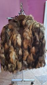 giubbotto in pelliccia di volpe