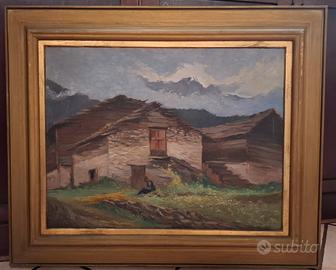 dipinto d'epoca d'autore 