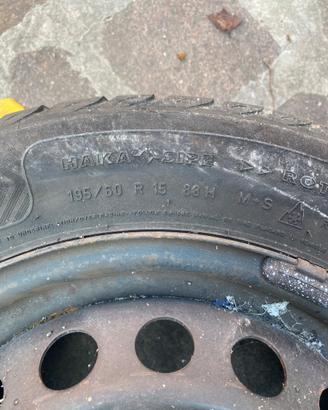 4 Ruote invernali  195/60 R15