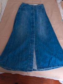 gonna in jeans Mango